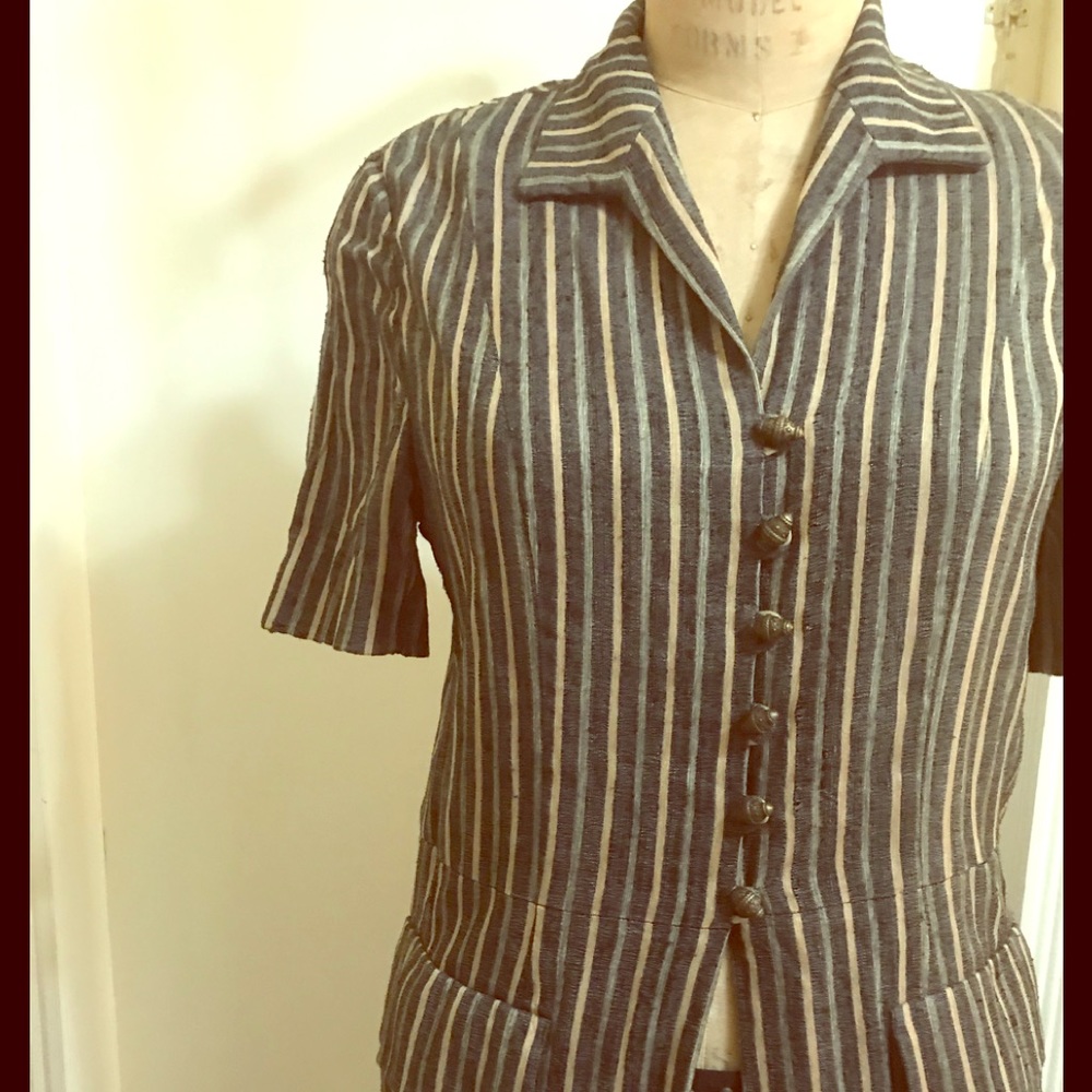 Vintage Short Sleeve Blazer